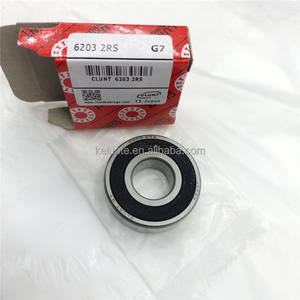 Roulements à billes japonais Catalogue 6201 6202 <span class=keywords><strong>6203</strong></span> 6204 6205 6206 6002 6005 6006 6302 Roulements <span class=keywords><strong>2RS</strong></span> ZZ - Product Image 3