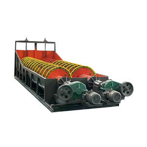 Laveuse de sable à spirale pour pierres, capacité 30-50t/h, moteur AC 500W, dimensions 7500*1700*2800, machine certifiée, en bois - Product Image 3