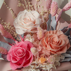 ช่อดอกกุหลาบจริงคุณภาพสูงสั่งทำพิเศษพร้อมพิมพ์โลโก้ + บรรจุภัณฑ์แบบกำหนดเองสำหรับของขวัญงานแต่งงานและวันวาเลนไทน์ - Product Image 6