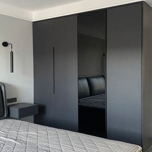 Derniers modèles de placards sur mesure pour chambres à coucher en bois - Product Image 3