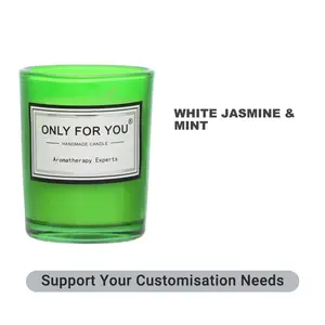 Custom Label Luxury High Quality Trendy Candles With Jar Box Scented Soy Wax Candles For Birthday Valentines Gift Candle