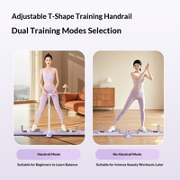 Appareil de ski détachable pour amincir les jambes, entraîneur musculaire du plancher pelvien, équipement d'exercice aérobique pliable en plastique pour la remise en forme à domicile