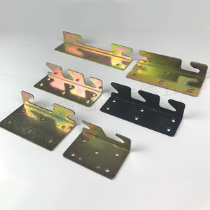 Corner Brace Metal <b>Bracket</b> For Bed Frame Support Hardware Accessory <b>Silver</b> Color Nonstandard Size - Product Image 1