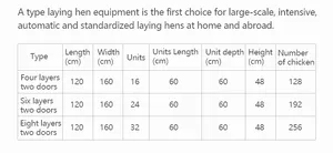 Fabrik-Bestseller hochwertiger Batterie-Typ Hühnerkäfig zur Legung automatisches Hühnerzuchtzubehör-System