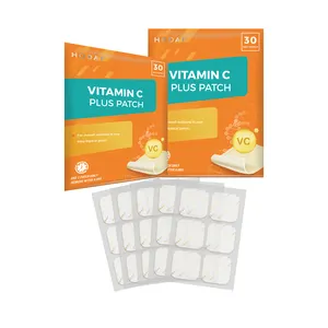 Natural Ingredients Self Adhesive Release Vitamin C Plus Topical Supplement Patch For Women And Men For Energy