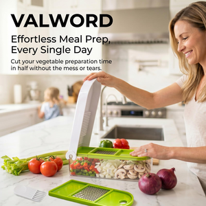 Vegetable Chopper Food Potato Slicer Cutter Veggie Salad Onion Pro Upgraded Chopper With <b>Press</b> Handle for Home Kitchen Gadgets - Product Image 3