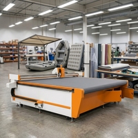 Machine de découpe CNC de grande taille pour tentes gonflables, auvents, bâches, matelas pneumatiques, tissus PVC, système de découpe automatique