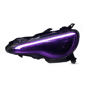 Conjunto de Faros Delanteros LED Modificados con Luces de Conducción, Direccionales, de Freno y Ojos de Águila para <span class=keywords><strong>Toyota</strong></span> <span class=keywords><strong>GT86</strong></span> 2012 Subaru BRZ 2013 - Product Image 2