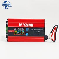 Contrôleur de charge solaire MYAMi 1200W MPPT Boost 48V 60V 72V, entrée d'alimentation PV max 12V-60V 30A, écran LCD, pour charge de batteries Gel/LifePo4