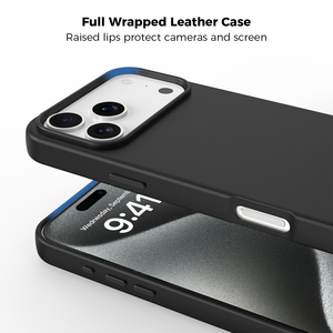 Kinh Doanh Cao cấp Da Ban Đầu Chống Sốc <span class=keywords><strong>PC</strong></span> Trường Hợp Điện Thoại Di Động Bìa Cho Iphone 17 Pro 17 Pro Max - Product Image 4