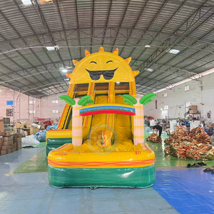 Toboggan aquatique de haute qualité <span class=keywords><strong>Juex</strong></span> Gonflables Toboggan aquatique tropical gonflable commercial - Product Image 5