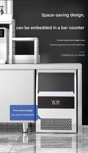 Máquina Comercial para Hacer Cubitos de Hielo con Compresor Resistente y Función de Limpieza Automática - Product Image 2