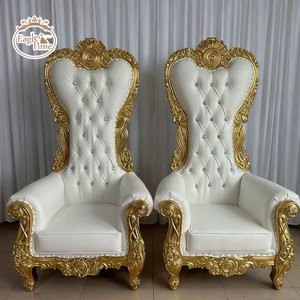 <span class=keywords><strong>เก้าอี้</strong></span>งานเลี้ยงงานแต่งงานแบบมีพนักพิงสูง รุ่น European King's Chair Hotel - Product Image 1
