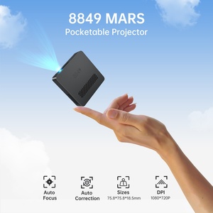 <b>Projector</b> Portable Audio Ultra <b>Light</b> and Thin 720P <b>Projector</b> 8849 Mars M1 - Product Image 2