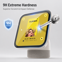 Pelindung Layar Kaca Tempered 9H Anti Gores Full Cover Transparan Mewah untuk Apple Homeview 7 Inch
