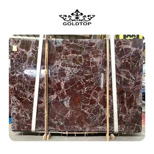 Goldtop pietra naturale Rosso Lepanto marmo <span class=keywords><strong>Elazig</strong></span> Visne lastre in marmo per tavolo piano di piastrelle lavello - Product Image 2