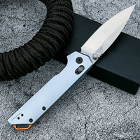 Couteau pliant KS 2038 Iridium, manche multi-matériaux, défense tactique, poche EDC, petit couteau de camping, outil, cadeau pour homme