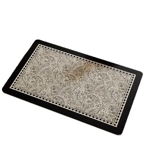 Tapis de bain ovale Cangming en terre de diatomée, antidérapant, absorbant, séchage rapide, pour salle de bain et entrée - Product Image 5
