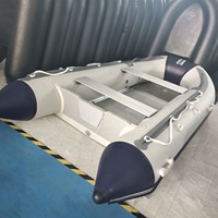 Bateau gonflable d'extérieur en pvc, pour la pêche