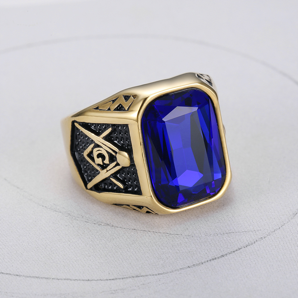Gold Blue Zircon