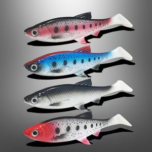 Leurre souple TPE Shad 15cm 36g à queue carrée pour la <span class=keywords><strong>pêche</strong></span> <span class=keywords><strong>au</strong></span> brochet géant, <span class=keywords><strong>au</strong></span> bar et <span class=keywords><strong>au</strong></span> poisson-chat - Product Image 6