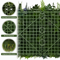 Système de verdure intégré au plafond de qualité supérieure, design professionnel pour les intérieurs commerciaux, panneaux de plantes artificielles 3D haute densité