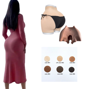 Almohadillas de Silicona para Glúteos de 4.8cm, Pantalones Moldeadores que Realzan los Glúteos y las Caderas, Moldeador Corporal para Mujeres Africanas - Product Image 1