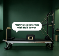 Machine de Pilates compacte en aluminium MJD, conçue pour les salons commerciaux, idéale pour les studios de Pilates locaux et les projets de grande envergure