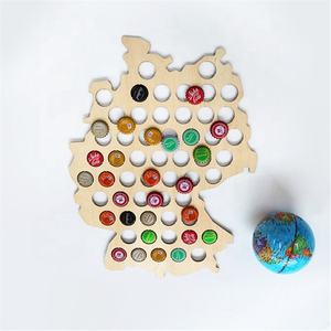 Support à bière en bois découpé, 50 États, pour tous types de bières du Texas, bois brillant, contreplaqué de bouleau clair, excellent cadeau pour la fête des pères - Product Image 4