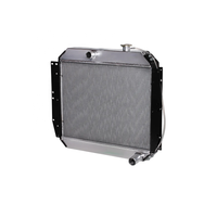 Russie camion radiateur pour biélorussie camion ZIL 133 OE 133GYA-1301010 camion cuivre aluminium radiateur de refroidissement