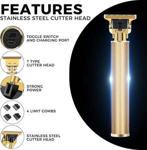 Máquina Cortapelos Profesional Recargable para Hombre, Afeitadora de Barba Eléctrica, Venta al Por Mayor - Product Image 5