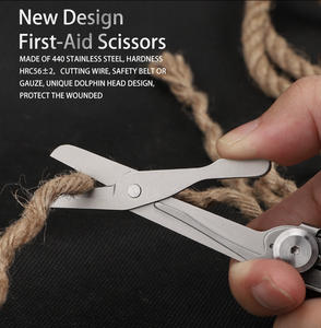 Outil cadeau de voiture d'urgence en plein air couteau multifonction couteau de poche <span class=keywords><strong>suisse</strong></span> avec brise-vitre - Product Image 4