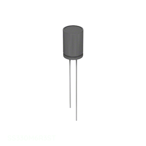 Condensador de canal del fabricante, de orificio pasante, 33 uF, aluminio, 33UF, 20%, 6.3V, radial TH SS330M6R3ST - Product Image 1