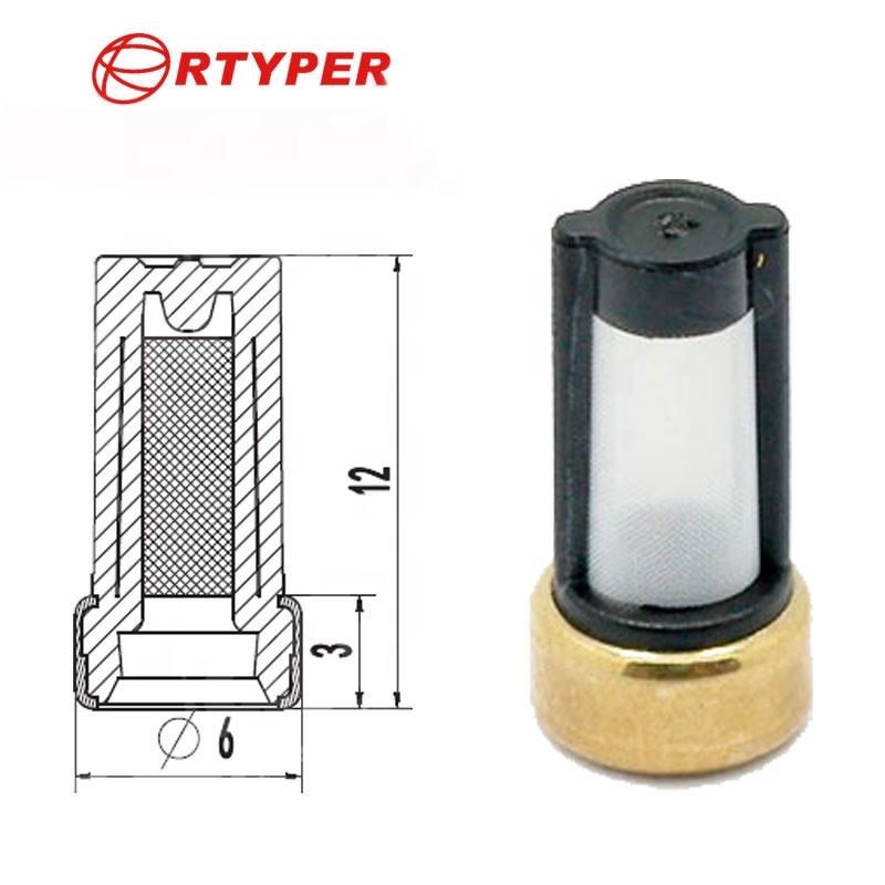 11001 Fuel Injector Micro Filter Repair Kits Microfiltros Para De Inyectores for Bosch Mazda Ford Bmw Parts