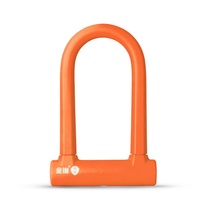 JIJIAN Serrure de vélo en silicone U-lock vélo VTT moto antivol accessoires de vélo