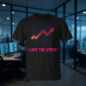 ฉันชอบเสื้อยืดลายมีมตลกเกี่ยวกับนักลงทุนหุ้น - Product Image 3