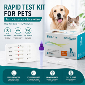 Kit de prueba de 3 vías para perro, Combo de prueba de canina, EHR, ANA, BAB, Ehrlichia, Anaplasma, Babesia, Gibsoni - Product Image 3