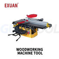 Raboteuse de table de bureau Machine à travailler le bois électrique avec moteur de 1,5 kW Largeur de rabotage maximale de 200 mm Table coulissante 220 V Garantie de 6 mois