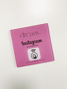 Google xem xét tấm Acrylic tap NFC Google xem xét hiển thị Google xem xét tap tùy chỉnh mã QR Logo NFC - Product Image 5