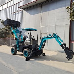 Mini-tracteur rétrocaveuse remorquable EPA EURO5 de grande taille à vendre - Product Image 4