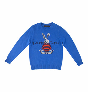 Новый дизайн, кашемировый детский вязаный пуловер с круглым вырезом - Product Image 6