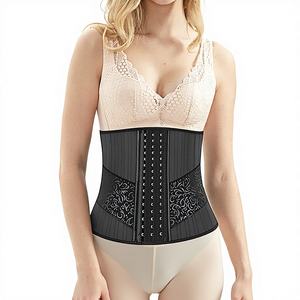 <span class=keywords><strong>Corset</strong></span> amincissant et sculptant la taille en tissu coton-latex antibactérien, personnalisé ODM, pour un contrôle abdominal amélioré - Product Image 1