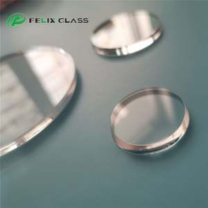 แผ่นกระจกออพติคอล FELIX ขัดเงาพร้อมขอบ N-BK7 K9 สำหรับการมองเห็นในเวลากลางคืนและเครื่องเลเซอร์ - Product Image 1