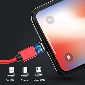 تصميم شعار OEM لينة TPE الشحن السريع Type-c USB ملحقات الهاتف المحمول كابل شاحن سريع لفون وسامسونج أندرويد - Product Image 5