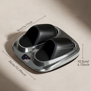 Máquina de masaje de trabajo de pie profundo con presión de aire calentada eléctrica, zapatos de rodillo, aumenta la sangre, masajeador de pies multifunción - Product Image 6