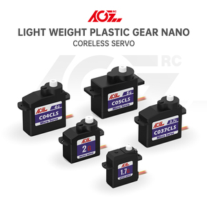 AGFRC C037CLS - Motor Digital Ultra Mini sin Núcleo de Plástico, 3.7g, 6V, 550g, 0.060s, de Bajo Costo para Aviones, Coches y Robots RC - Product Image 3
