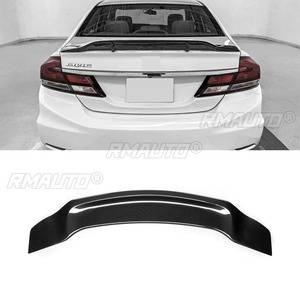 For Honda Civic 2012-2015 9th Gen Rear <b>Trunk</b> Spoiler Rear <b>Trunk</b> Spoiler Wing Rear Roof Wing Body Kit Car Accessories - Product Image 6