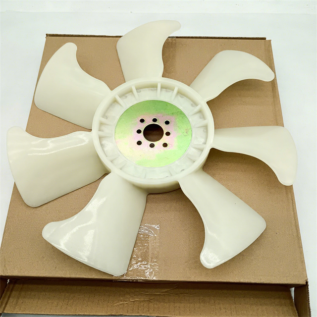19077-74110 Cooling Fan Blade for V1903 V2003 V2203 V2403 Engine KX033-4 KX121-2 KX161-2 KX91-3 U35-S2CA Excavator 1907774110