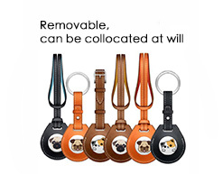 Dispositif anti-perte rond, localisateur intelligent pour animaux de compagnie - Product Image 3