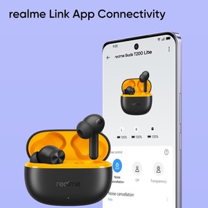 Realme Buds T200 Lite Auriculares TWS Blue-Tooth 5,4 Dual-Mic Al Cancelación de ruido de llamadas profundas Reproducción de 48 horas Auriculares intrauditivos - Product Image 3